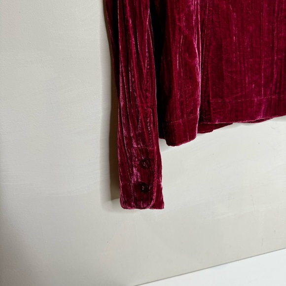 Croft & Barrow Burgundy Red Jacket Blazer - Picture 6 of 11